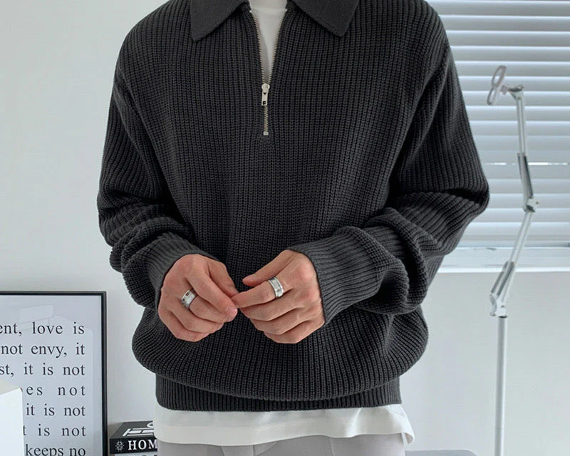 Rason Zipped Sweater